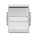 Element® 3558E-A06910 08 přepínač střídavý, s popisovým polem, řazení 6, IP44 barva titanová ABB