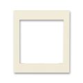 Levit® 3901H-A00355 17 kryt  rámečku s otvorem 55x55, střední barva slonová kost * ABB