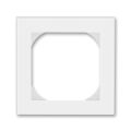 Levit® 3901H-A05510 01 rámeček   jednonásobný s otvorem 55x55 barva  bílá / ledová bílá * ABB