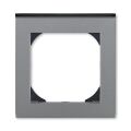 Levit®M 3901H-A05510 69 rámeček jednonásobný s otvorem 55x55 barva ocelová / kouřová černá ABB