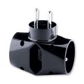 Adaptor rozbočovací, chráněný *5323-23 N černá ABB