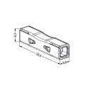 Wago 2x0,75-4mm krabicová svorka přímá 2773-2401