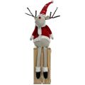 Vánoční dekorace SOB s LED plyšový výška 56cm RXL 421 napájení bateriemi Retlux