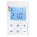 Radiátor elektrický RBC9E 1000W nízký 43x79,5x10 cm bílý olejový akumulační s LCD displejem Gabarrón