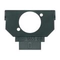 Maska nosná - 1x vestavná zásuvka XLR (Neutrik typ FP) *2CKA001764A0042 černá ABB