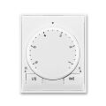 Element® 3292E-A10101 03 termostat univerzální s otočným nastavením teploty (ovl. jednotka) barva bílá / bílá ABB