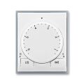 Element® 3292E-A10101 04 termostat univerzální s otočným nastavením teploty (ovl. jednotka) barva bílá / ledová šedá ABB