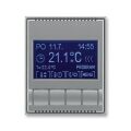 Time® 3292E-A10301 36 termostat univerzální programovatelný (ovládací jednotka) barva ocelová ABB