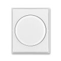 Element® 3294E-A00123 01 kryt stmívače s otočným ovládáním, s upevňovací maticí barva bílá / ledová bílá ABB