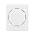 Element® 3294E-A00123 03 kryt stmívače s otočným ovládáním, s upevňovací maticí barva bílá / bílá ABB
