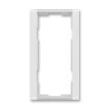 Time® 3901F-A00121 01 rámeček dvojnásobný, svislý barva bílá / ledová bílá ABB