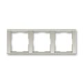 Time® 3901F-A00130 32 rámeček trojnásobný, vodorovný barva starostříbrná ABB