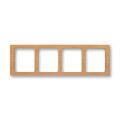 Time®Arbo 3901F-A50140 51J rámeček čtyřnásobný, vodorovný barva olše ABB