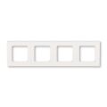 Levit®M 3901H-A05040 68 rámeček čtyřnásobný, pro vodorovnou i svislou montáž barva  perleťová / ledová bílá ABB
