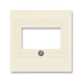 Levit® 5014H-A00040 17 kryt zásuvky reproduktorové, komunikační přímé nebo přístroje USB barva  slonová kost  *ABB