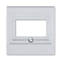 Levit®M 5014H-A00040 70 kryt zásuvky reproduktorové, komunikační přímé nebo přístroje USB barva titanová ABB