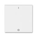 Levit® 3559H-A00933 01 kryt jednoduchý s potiskem I/0 (pro spínače řaz. 3)barva  bílá / ledová bílá * ABB