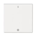 Levit®M 3559H-A00933 68 kryt jednoduchý s potiskem I/0 (pro spínače řaz. 3) barva perleťová / ledová bílá ABB
