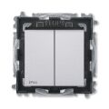 Levit®M 3559H-A05940 70 přepínač sériový, s krytem, řazení 5, IP44 barva titanová / kouřová černá ABB