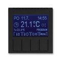 Levit®M 3292H-A10301 63 termostat univerzální programovatelný (ovládací jednotka) barva onyx / kouřová černá ABB