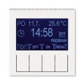 Levit®M 3292H-A20301 68 hodiny spínací programovatelné (ovládací jednotka) barva perleťová / ledová bílá ABB