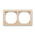 Swing®L 3901J-A00020 C3 rámeček dvojnásobný barva  mocca * ABB