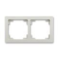 Swing®L 3901J-A00020 S1 rámeček dvojnásobný, pro vodorovnou i svislou montáž barva světle šedá *ABB