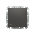 Zoni® 3559T-A86940 237 ovládač přepinací, s krytem, řazení 6/0, IP44 barva matná černá ABB