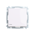 Zoni® 3559T-A86940 500 ovládač přepinací, s krytem, řazení 6/0, IP44 barva bílá ABB