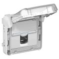 PLX55 ZÁS. RJ45 CAT5E UTP SIV.  *069556 Legrand