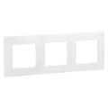 Niloé rámeček 3-násobný bílý *665003 pro vodorovnou i svislou montáž Legrand