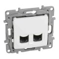 NIL 2XRJ45 C6 UTP BÍLÁ  *764574 Legrand