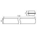 Svítidlo LED MAH LED HI 26W-NW RYF  120cm prachotěsné barva bílá 22609 Kanlux