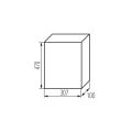 Rozvaděč DB312S 3X12P/SMD-P plastový barva bílá 36423 Kanlux