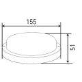 Svítidlo LED TOR ROUND 12W NW 1200/1440lm GXDS358 Greenlux