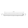 Svítidlo HERMETIC LED 2xT8/120cm pro LED T8 trubice GXEK002 Greenlux