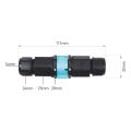 Spojky kabelové CTL IP68 3x2,5 barva černá GXSP021 Greenlux