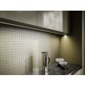 Profil hliníkový AL-PROFIL ATOM WHITE LACQUERED 2M (10-1351-20) přisazený barva bílá GXLP1121 Greenlux