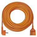 Prodlužovací kabel 30 m / 1 zásuvka / oranžový / PVC / 230 V / 1,5 mm2