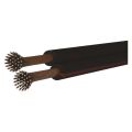 Kabel BCYH 2x0,75mm barva černo/rudá dvoulinka nestíněná S8273
