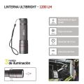 CREE LED nabíjecí kov. svítilna Ultibright 90 P3190, 1200lm *P3190
