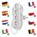 PRODLUŽKA 4Z 5M SCHUKO 1,5MM *P0425R emos