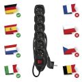 PRODL. 6Z 1,5M S VYP. 1,5MM ČERNÁ SCHU *PC1621R emos