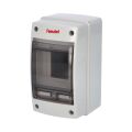 Skříň ACQUA 3902-T IP65, 2/4 mod., průhled. dveře, 170x110x105mm