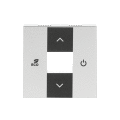 FREE@HOME Kryt pro termostat prostorový *2CKA006220A0546 ušlechtilá ocel ABB