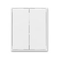Element® 3558E-A00652 03 kryt spínače dělený barva bílá / bílá ABB