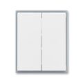 Element® 3558E-A00652 04 kryt spínače dělený barva bílá / ledová šedá ABB