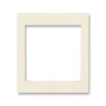 Levit® 3901H-A00355 17 kryt  rámečku s otvorem 55x55, střední barva slonová kost * ABB