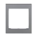 Levit®M 3901H-A00355 69 kryt rámečku s otvorem 55x55, střední barva ocelová ABB