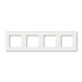 Levit®M 3901H-A05040 68 rámeček čtyřnásobný, pro vodorovnou i svislou montáž barva  perleťová / ledová bílá ABB